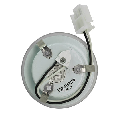 Leisure LED 12V RV Interior LED Recessed Light Natural White with Frosted Glass Lens Aluminum Housing 3 Inch (White)