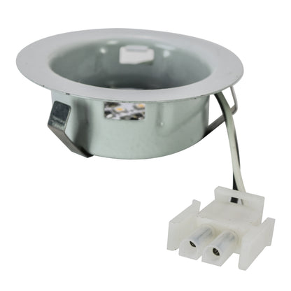 Leisure LED 12V RV Interior LED Recessed Light Natural White with Frosted Glass Lens Aluminum Housing 3 Inch (White)
