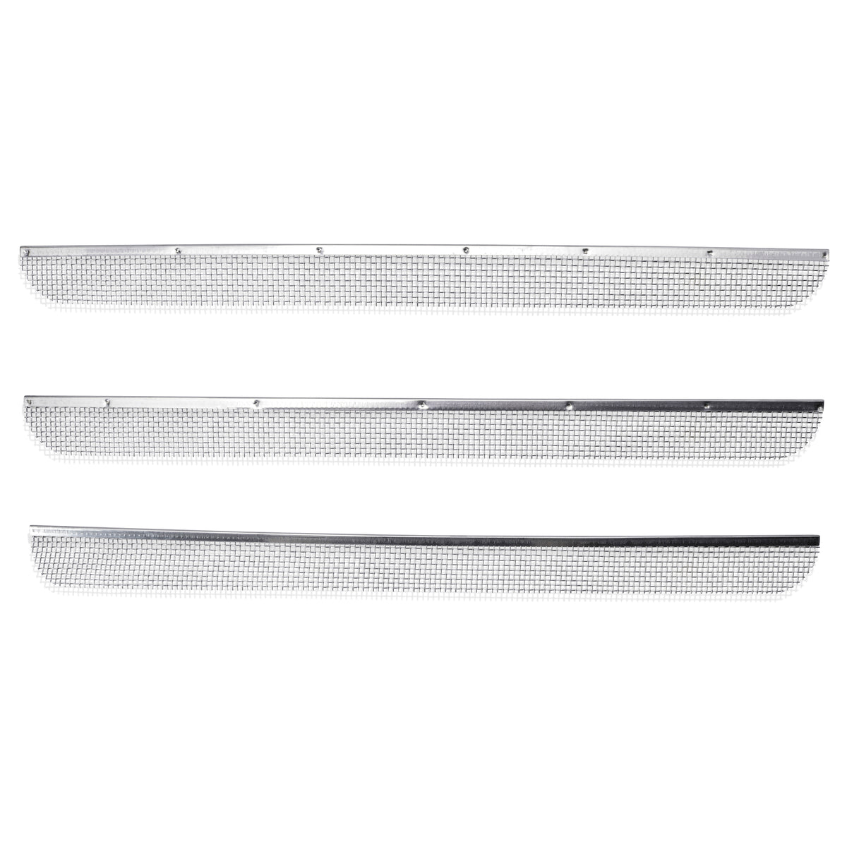 Leisure Coachworks RV Bug Screen Kit for 20 Inch Refrigerator Vent Mesh Screens 3 Piece Set (Metal)