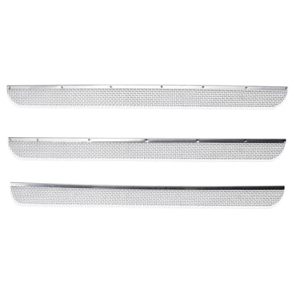 Leisure Coachworks RV Bug Screen Kit for 20 Inch Refrigerator Vent Mesh Screens 3 Piece Set (Metal)