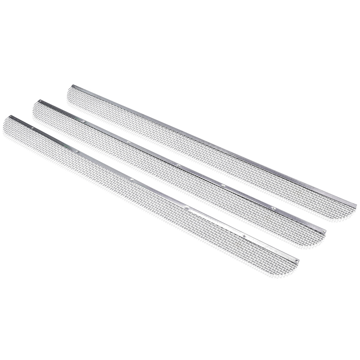 Leisure Coachworks RV Bug Screen Kit for 20 Inch Refrigerator Vent Mesh Screens 3 Piece Set (Metal)