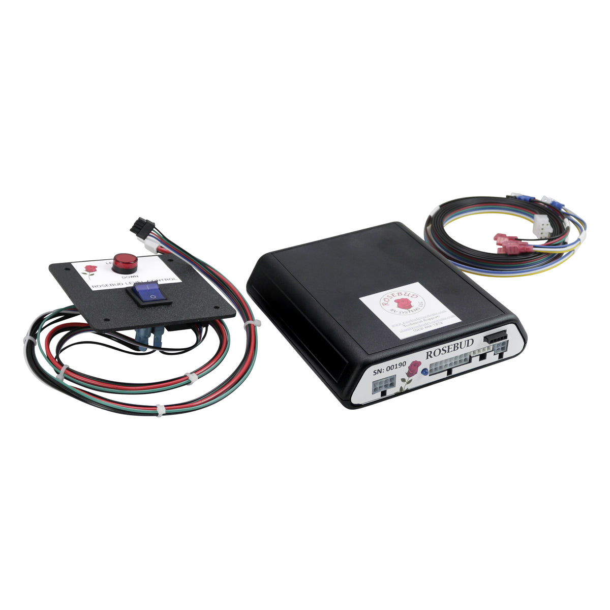 Rosebud leveling control system replacement for kwikee 3000 series leveling system 906900404 1010001588