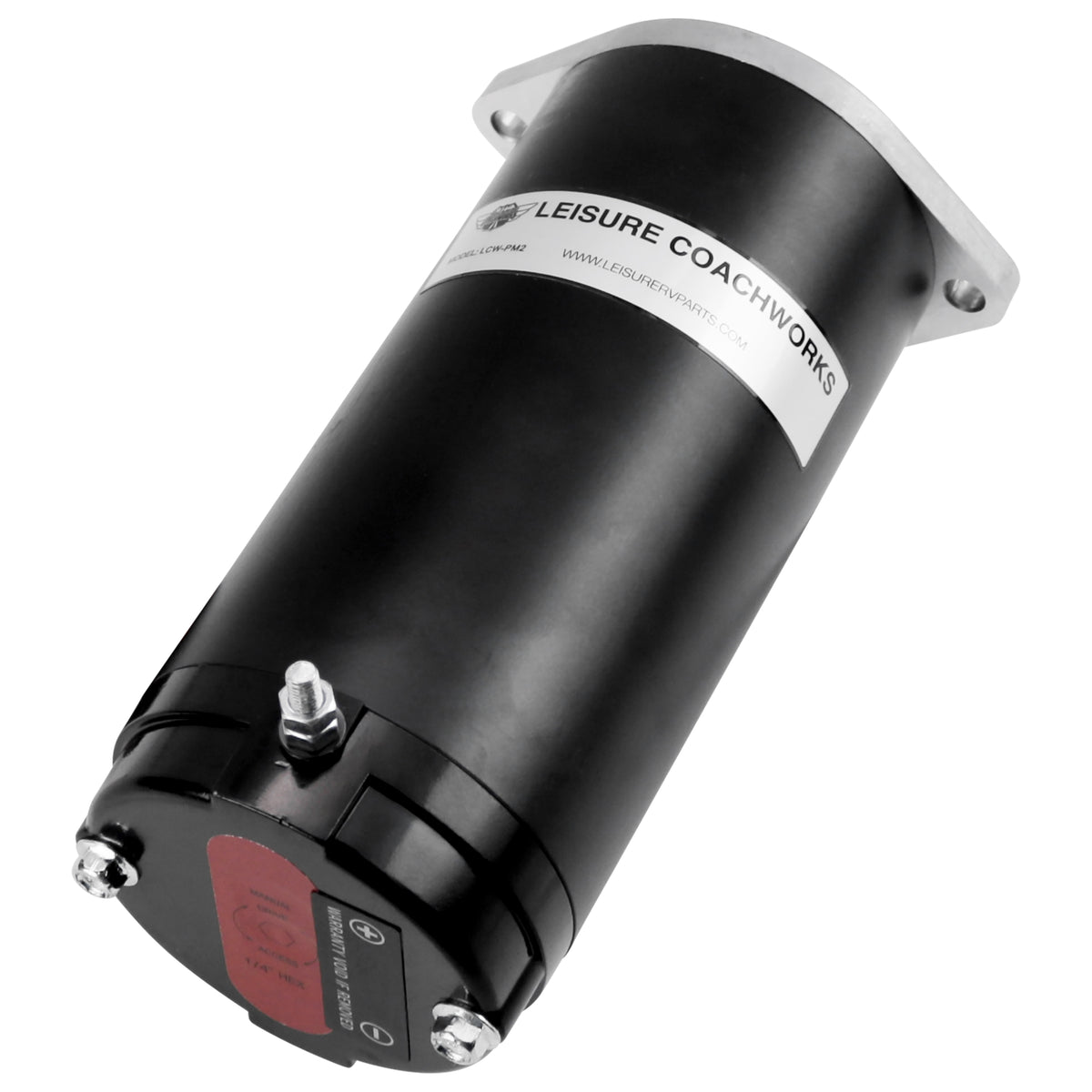 Leisure CoachWorks Uni-Directional Hydraulic Leveling Pump Motor Replacement for Lippert 179327, 414850, 045-179327 & 286722 – Includes Sealed Drive Coupling – Universal Fit for Dual 414850 Flange Variations
