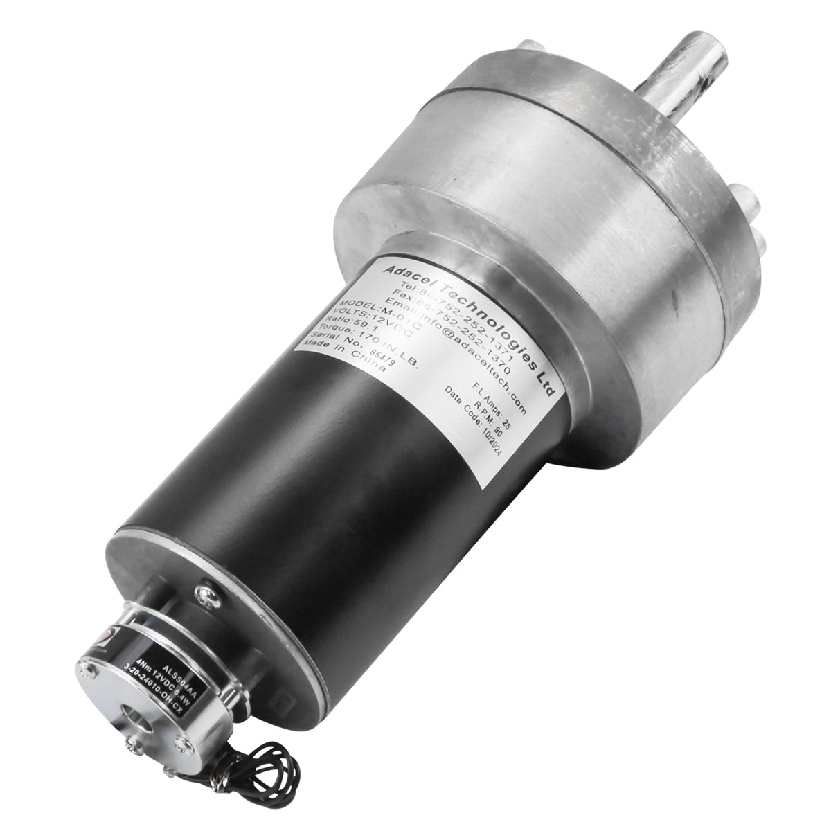 RV Slide Out Motor M-01C 90 RPM – P1DB1259, P-253 Replacement Motor