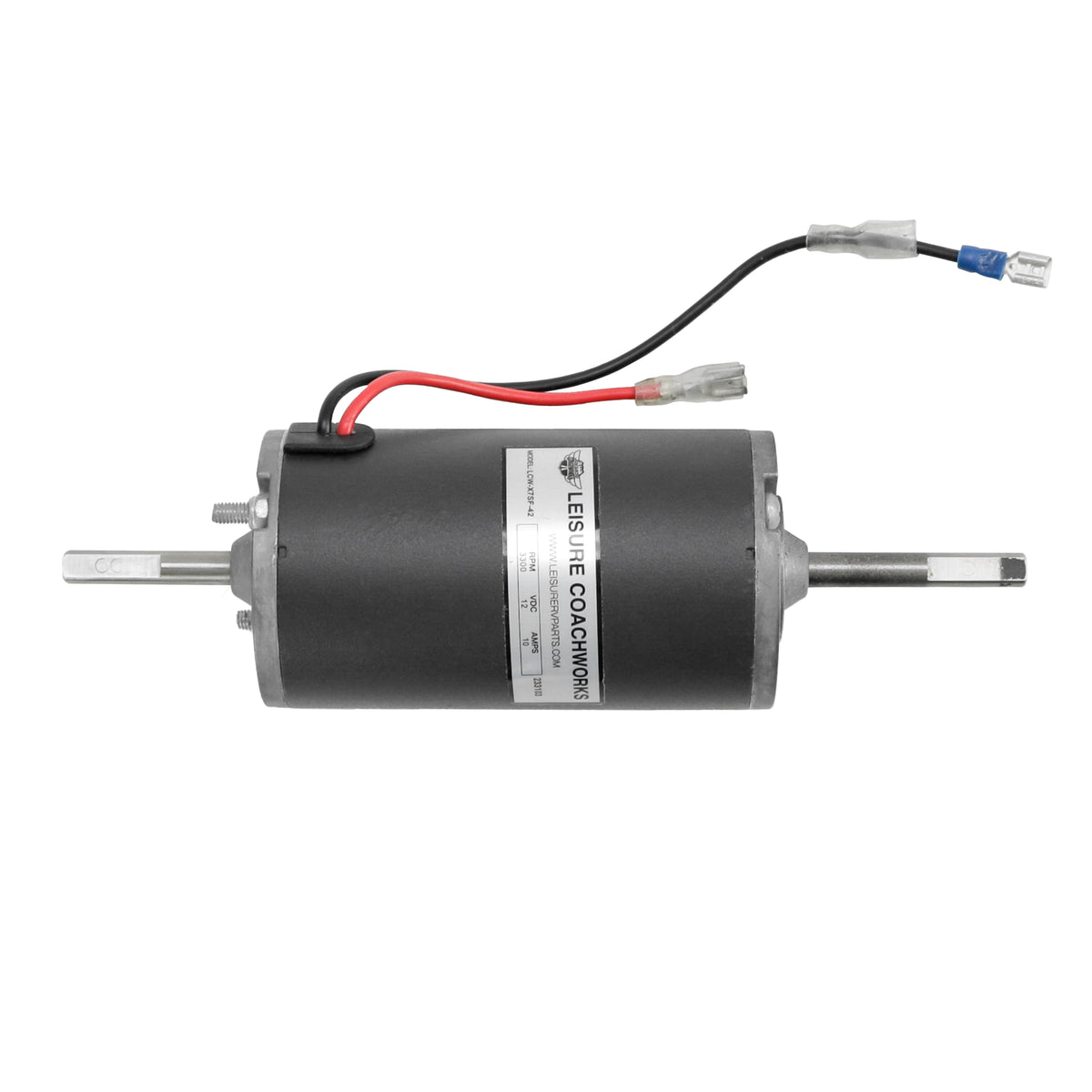 Leisure Coachworks RV Furnace Motor Replacement for SF-42 SF-42F 233103 (Black)