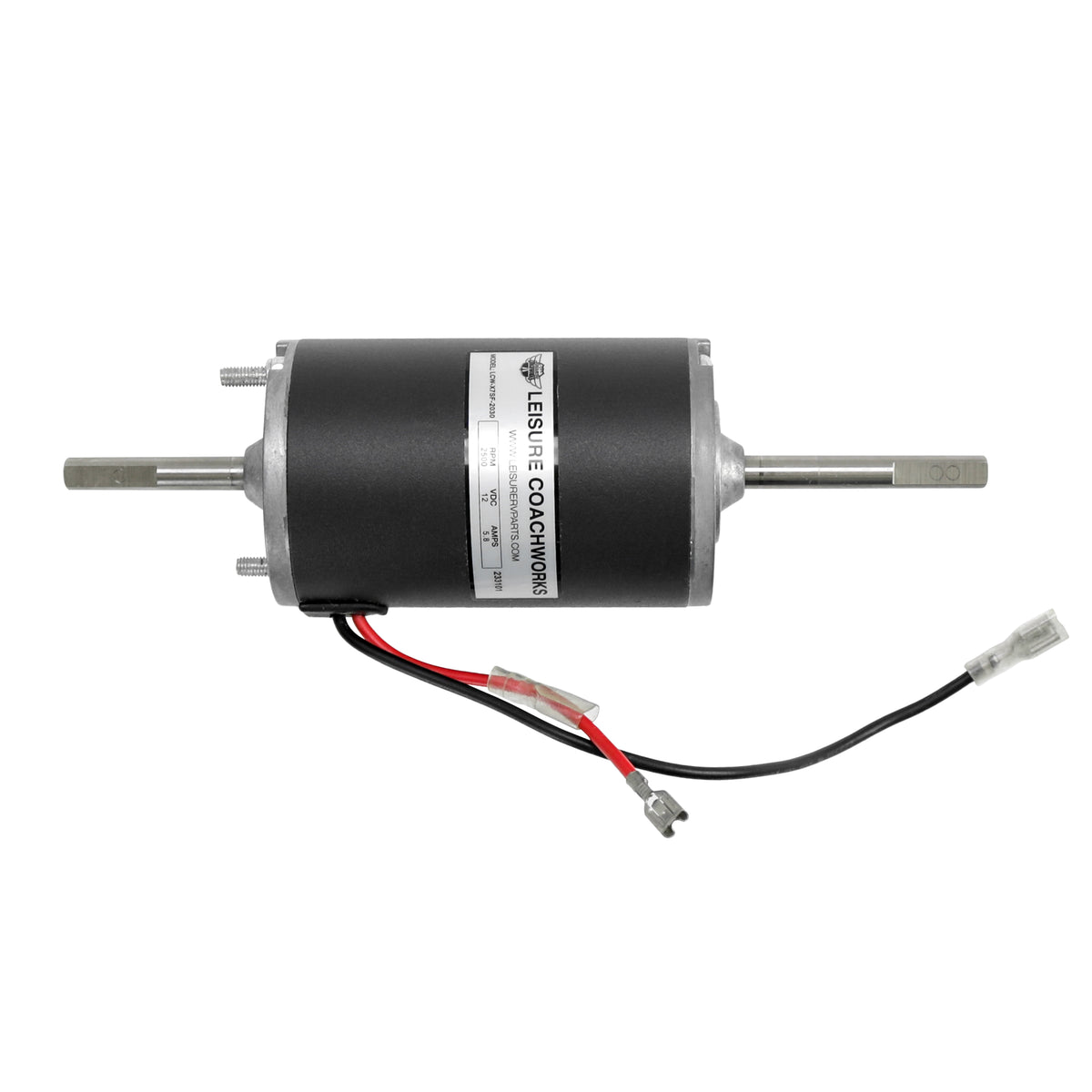 Leisure Coachworks RV Furnace Motor Replacement for SF-20 SF-30 233101 (Black)