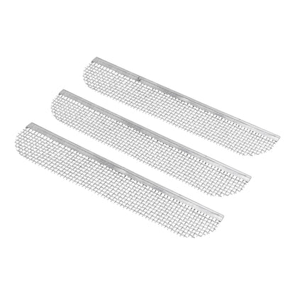 Leisure Coachworks RV Bug Screen Kit for Refrigerator Water Heater and Furnace Vent Mesh Screens 6 Piece Set (Metal)