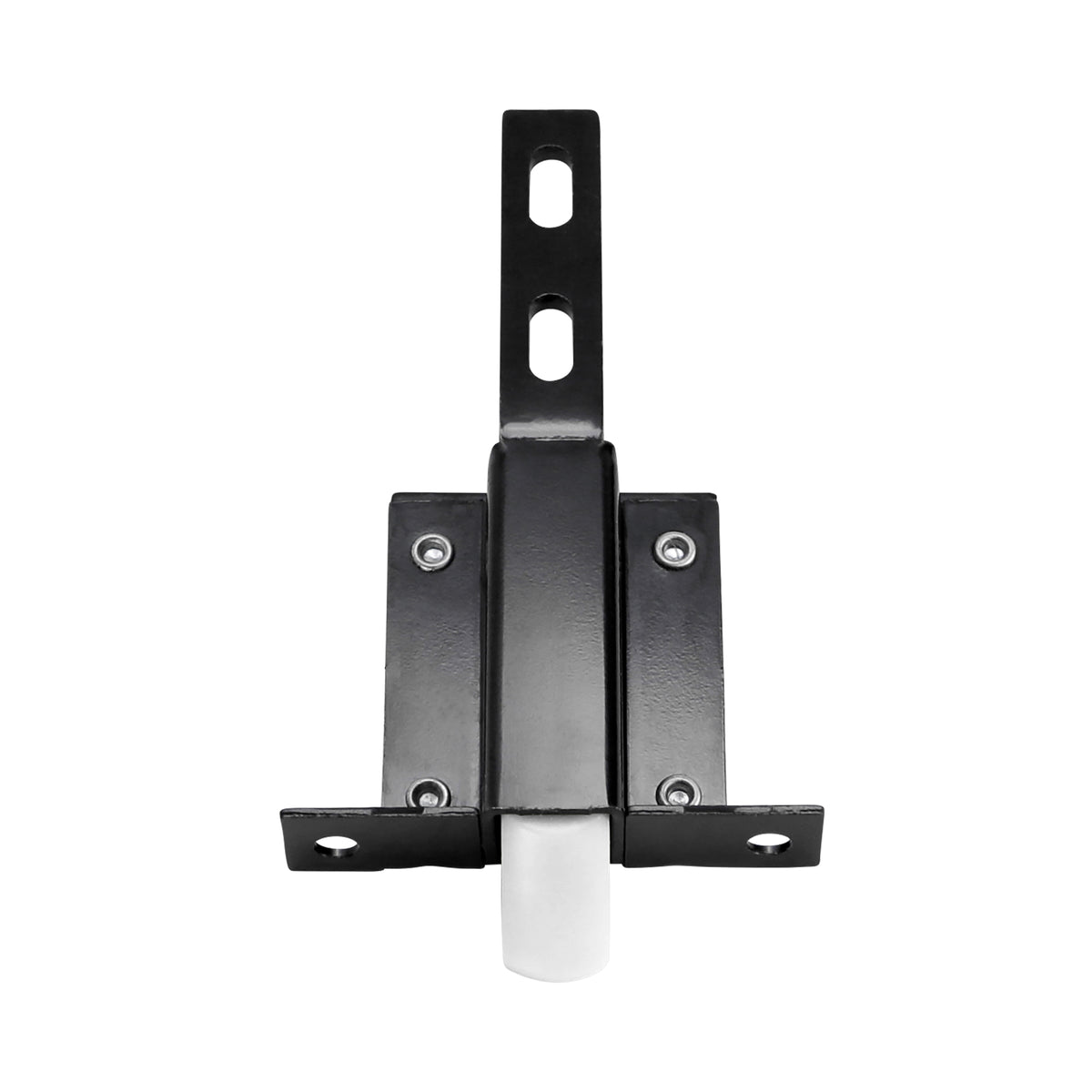 Leisure Coachworks RV Baggage Door Latch for E521 Compartment Doors with Plunger Catch 2 Inch C-to-C (Black)