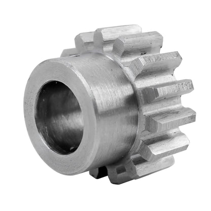 Leisure Coachworks RV Motor Shaft Gear 15 Tooth for Slide Out System 1/2 Inch Teeth x 5/8 Inch Bore x 1 Inch Length Pins Not Included (Metal)