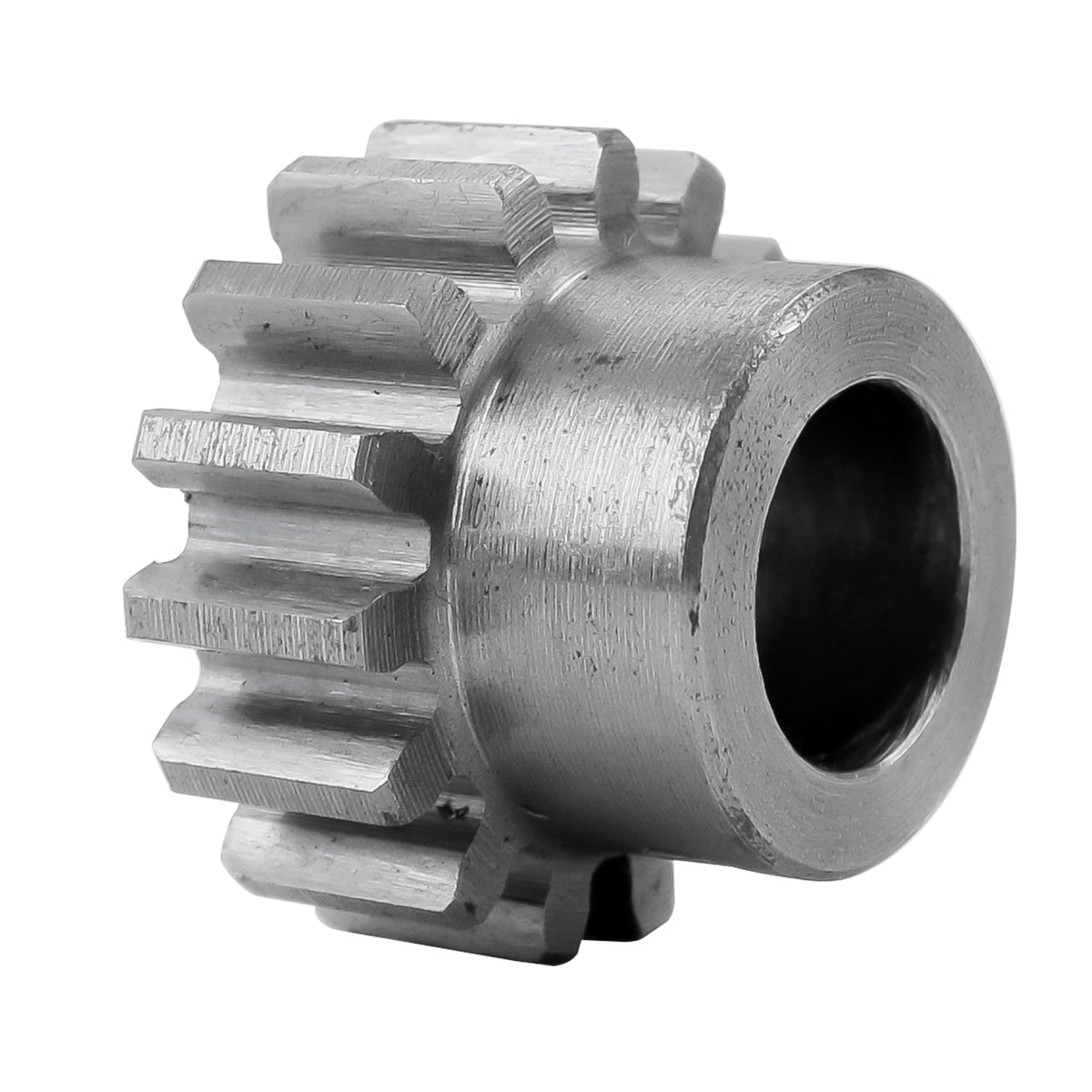 Leisure Coachworks RV Motor Shaft Gear 15 Tooth for Slide Out System 1/2 Inch Teeth x 5/8 Inch Bore x 1 Inch Length Pins Not Included (Metal)