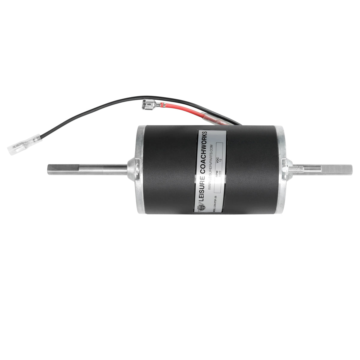 Leisure Coachworks RV Furnace Motor Replacement for SF-35 SF-35F 233102 (Black)