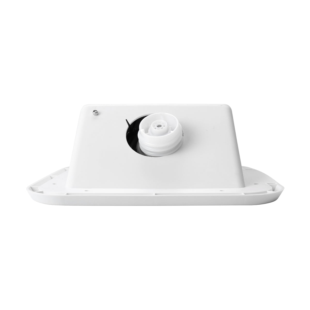 White diesel fuel fill door 9 inch 1/2 x 9 inch 1/2 outside dimension polar white