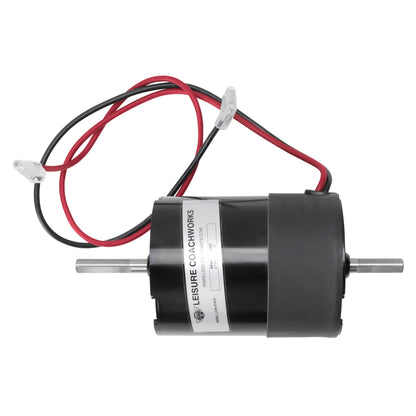 Leisure Coachworks RV Furnace Motor Replacement with Mounting Brackets for 34009 PF26157Q (Black)