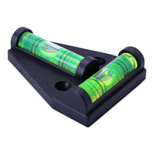 Leisure Coachworks RV Bubble Level Multipurpose 2 Way T Level 1.63 Inch x 2.25 Inch x 0.5 Inch (Black)