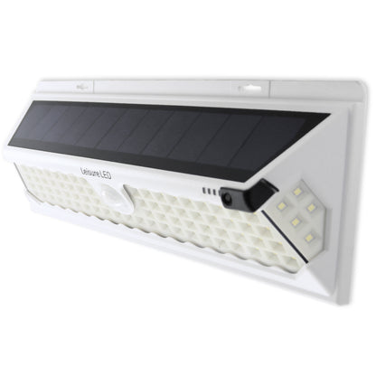 Leisure LED 12V RV Exterior LED Solar Light Cool White with Switch 3 Mode Motion Sensor 12 Inch (White)