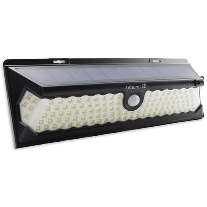 Leisure LED 12V RV Exterior LED Solar Light Cool White with Switch 3 Mode Motion Sensor 120SMD 12 Inch (White)