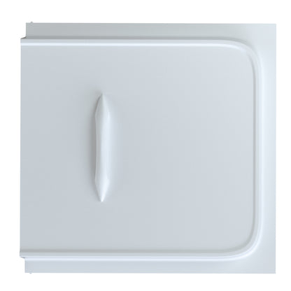 Leisure Coachworks RV Screen Door Slider Panel with Handle 12 Inch x 12 Inch (White)