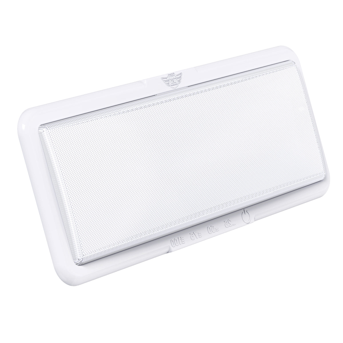 Leisure LED 12V RV Interior LED Ceiling Light Rectangle Natural White Touch Dimmer Switch 950 Lumen 14 Inch (White)
