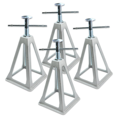 Leisure Coachworks RV Stack Jack Stands Replacement for Olympian Aluminum Stabilizers 7.2 Inch x 6.6 Inch x 10.2 Inch 4 Pack (Metal)