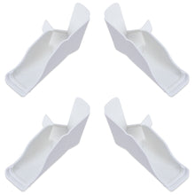 Leisure Coachworks RV Exterior Gutter Spout Extension Kit Replacement for Motorhome Gutter 3.5 Inch (White)