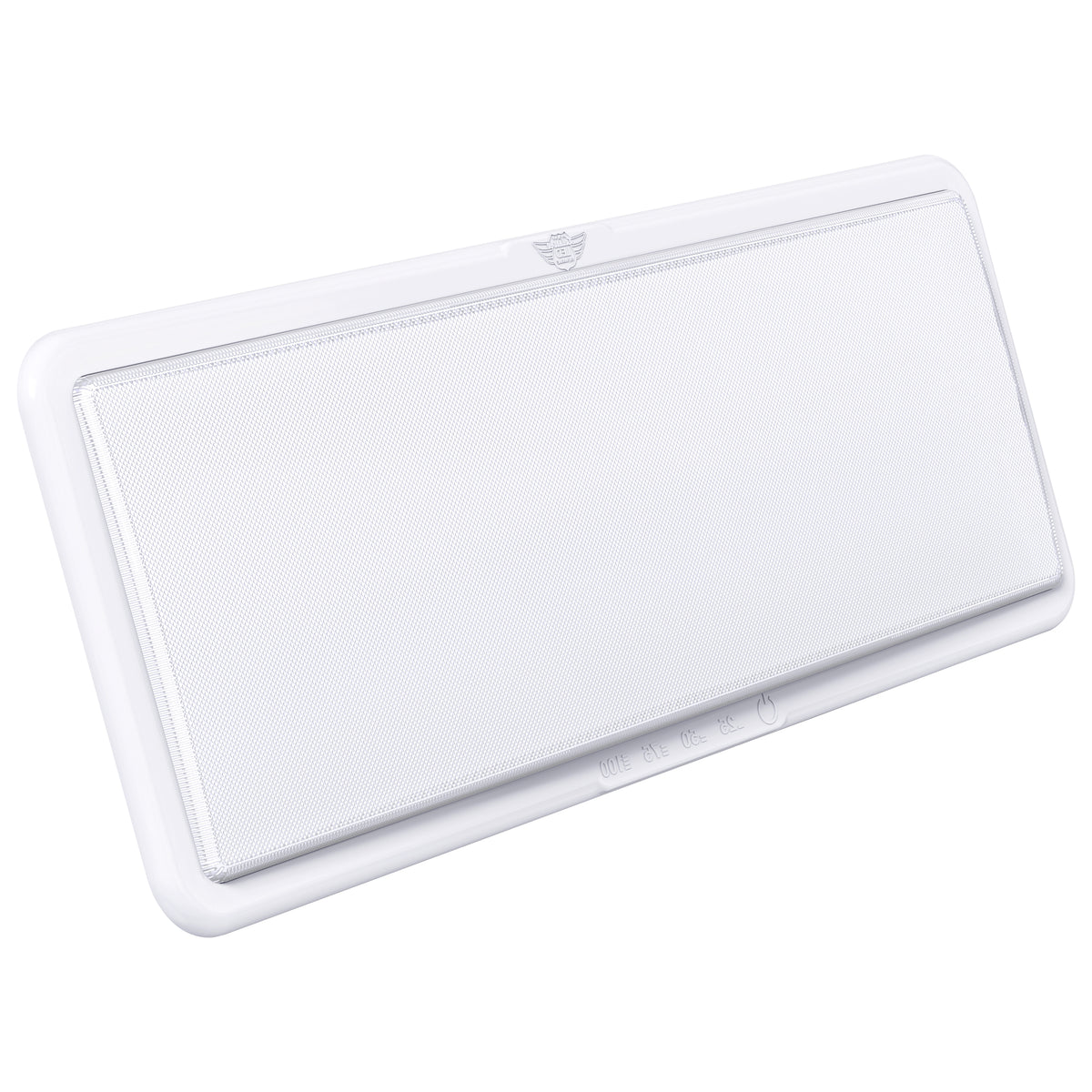 Leisure LED 12V RV Interior LED Ceiling Light Rectangle Natural White Touch Dimmer Switch 2000 Lumen 21 Inch (White)