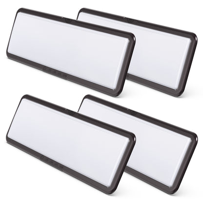 Leisure LED 12V RV Interior LED Ceiling Light Rectangle Natural White Touch Dimmer Switch 1450 Lumen 20 Inch (White)