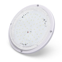 Leisure LED 12V RV Exterior LED Scare Light Round Cool White Clear Lens 1000 Lumen 8 Inch (White)