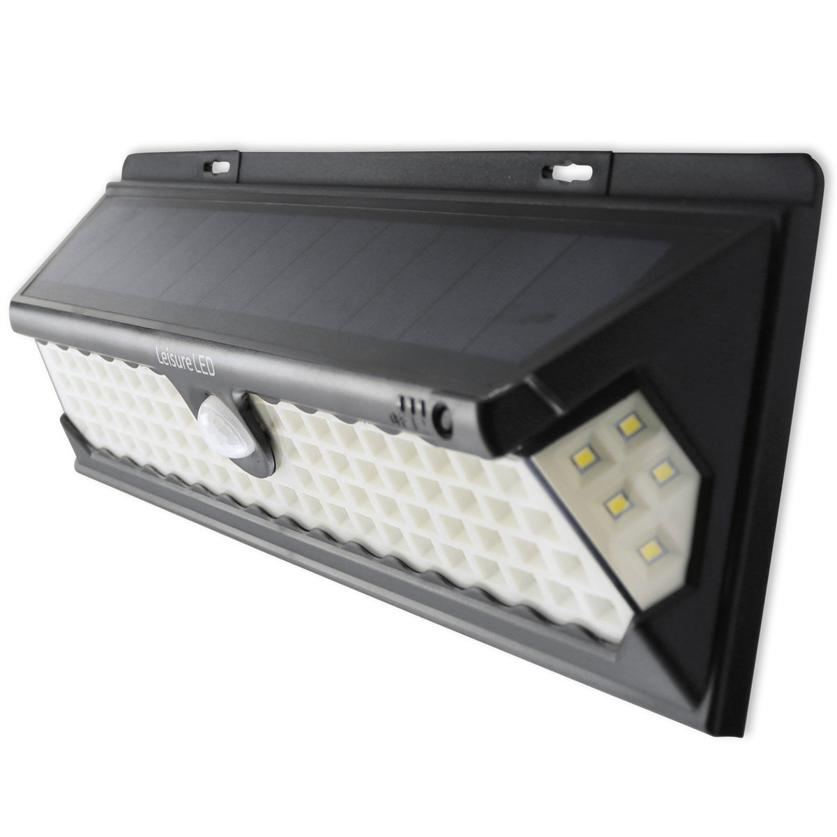 Leisure LED 12V RV Exterior LED Solar Light Cool White with Switch 3 Mode Motion Sensor 12 Inch (White)