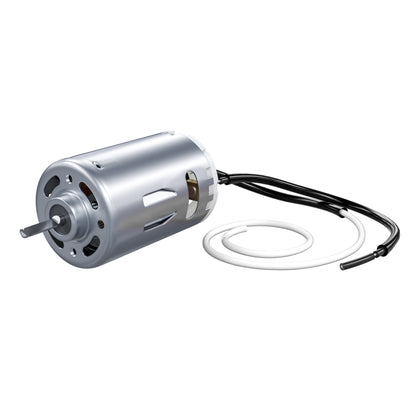 Leisure Coachworks RV Fan Motor with Fan Blade Kit Replacement for 12V Bathroom Vent D Shaft (Metal)