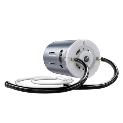 Leisure Coachworks RV Fan Motor with Fan Blade Kit Replacement for 12V Bathroom Vent D Shaft (Metal)