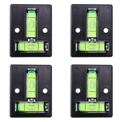 Leisure Coachworks RV Bubble Level Multipurpose 2 Way T Level 1.5 Inch x 2 Inch x 0.5 Inch Rectangle (Black)