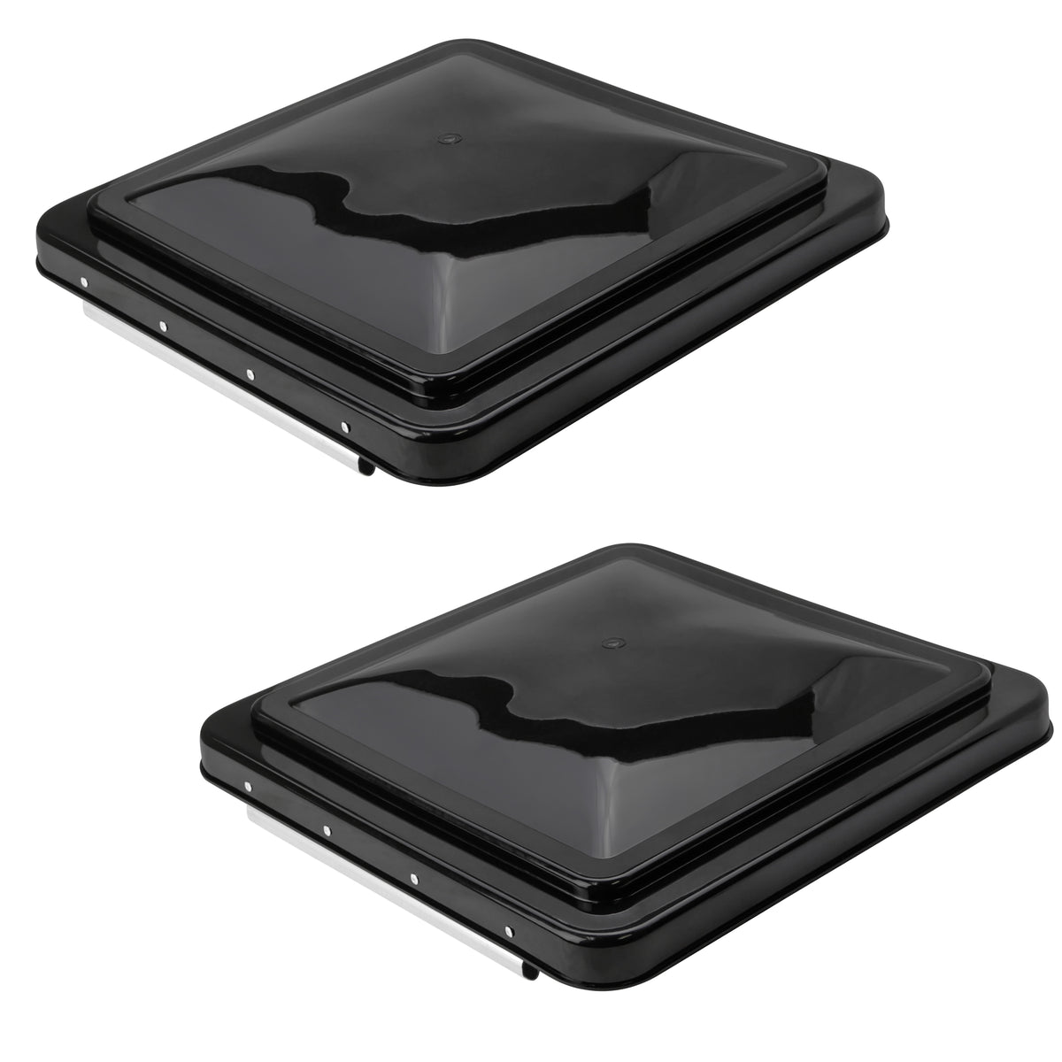 Leisure Coachworks RV Roof Vent Lid Replacement for 14 Inch x 14 Inch Cover (Black)