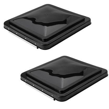 Leisure Coachworks RV Roof Vent Lid Replacement for 14 Inch x 14 Inch Cover (Black)