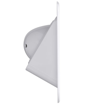 Leisure LED 12V RV Exterior LED Warrior Flood Light Square Cool White Recessed Mount 1100 Lumen 8 Inch (White)