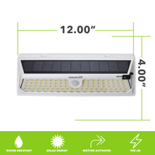 Leisure LED 12V RV Exterior LED Solar Light Cool White with Switch 3 Mode Motion Sensor 12 Inch (White)