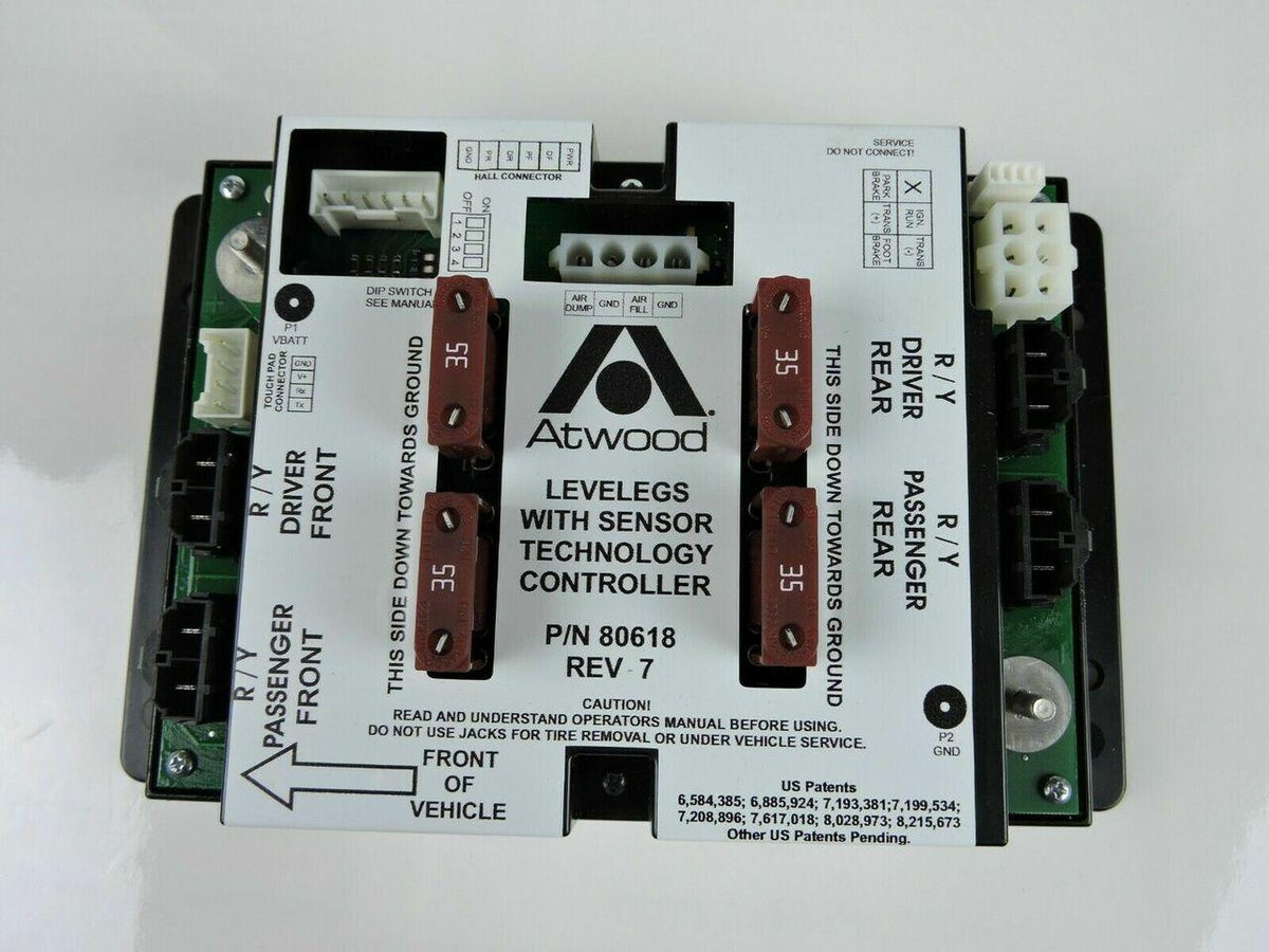Atwood NEW ATWOOD LEVELEGS CONTROLLER WITH SENSOR TECHNOLOGY P/N 80618 REV 7