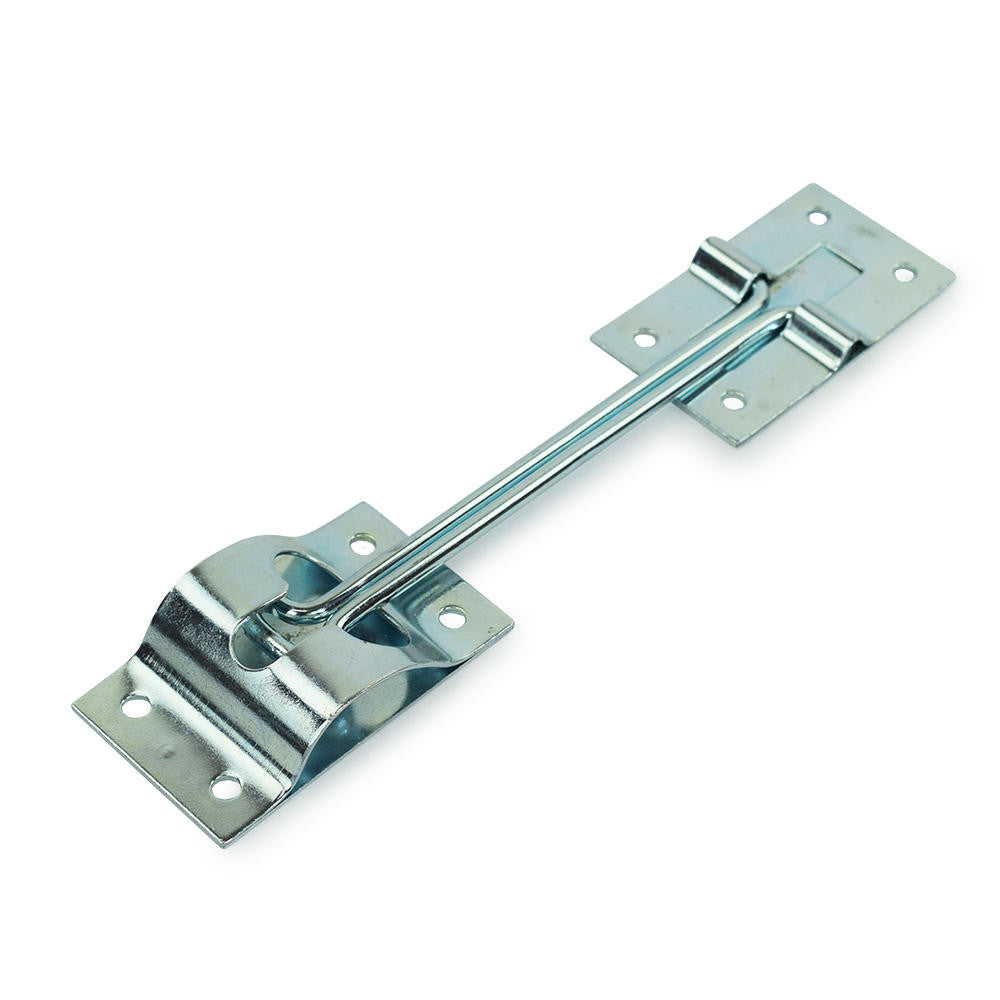 Leisure Coachworks 6 Inch Metal T-Style Door Holder Entry Door Catch fits RV Trailer Camper Exterior Door Hold Hook and Keeper Hardware Zinc Plated Steel