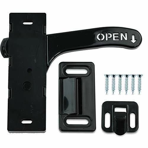 Leisure Coachworks RV- Screen Door Latch Right Hand Handle Kit - Camper Motorhome Travel Trailer