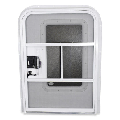 Leisure Coachworks RV Teardrop Trailer Entry Door in White