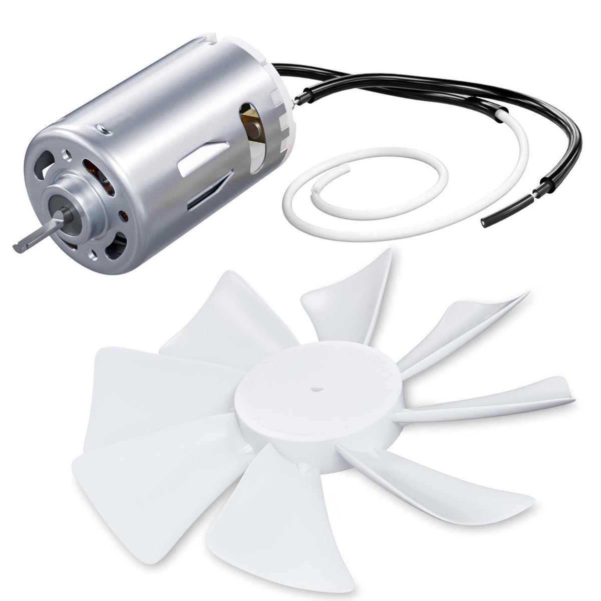 Leisure Coachworks RV Vent Motor with Fan Blade 12 Volt Home Bathroom