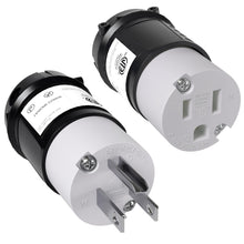 Leisure Cords 15 Amp Replacement NEMA 5-15 Male and Female End Connections Heavy Duty
