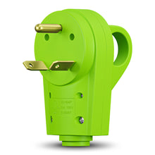 Leisure Cords 30 AMP Male RV Receptacle Plug Electrical Plug Adapter with Handle 