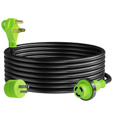 Leisure Cords Twist Lock RV 30 amp Power Cord with LED Power indictor - 30 Amp Male to 30 Amp Female Locking Plug 25 Foot 