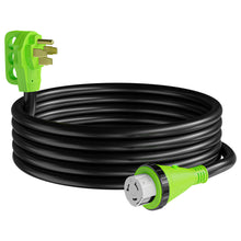 Leisure Cords Twist Lock RV 50 amp Power Cord with LED Power indictor - 50 Amp Male to 50 Amp Female Locking Plug 15 Foot 