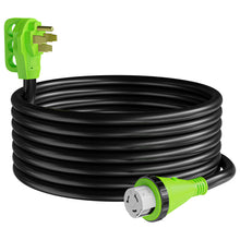 Leisure Cords Twist Lock RV 50 amp Power Cord with LED Power indictor - 50 Amp Male to 50 Amp Female Locking Plug 25 Foot 