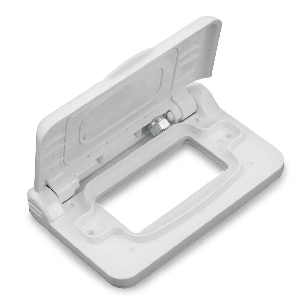 Leisure Cords Weatherproof Receptacle Cover for RV Trailer RV Outdoor Electrical 15 Amp Outlet White 
