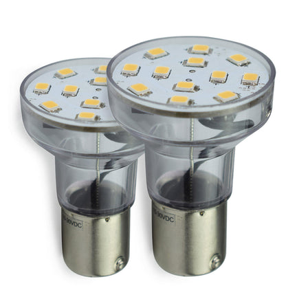 Leisure LED 1156 LED Spot Light Bulb 1156 1139 1141 1383 275 Lumen Long Neck RV Trailer Motorhome