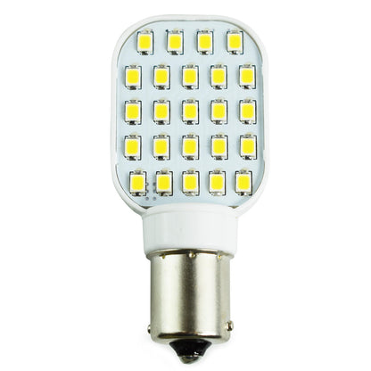 Leisure LED 1156 Rotating Light Bulb 300 Lumen 1141 1156 Wedge RV Interior LED Light 24-SMD Camper Trailer Lamp Bulb 10-24V