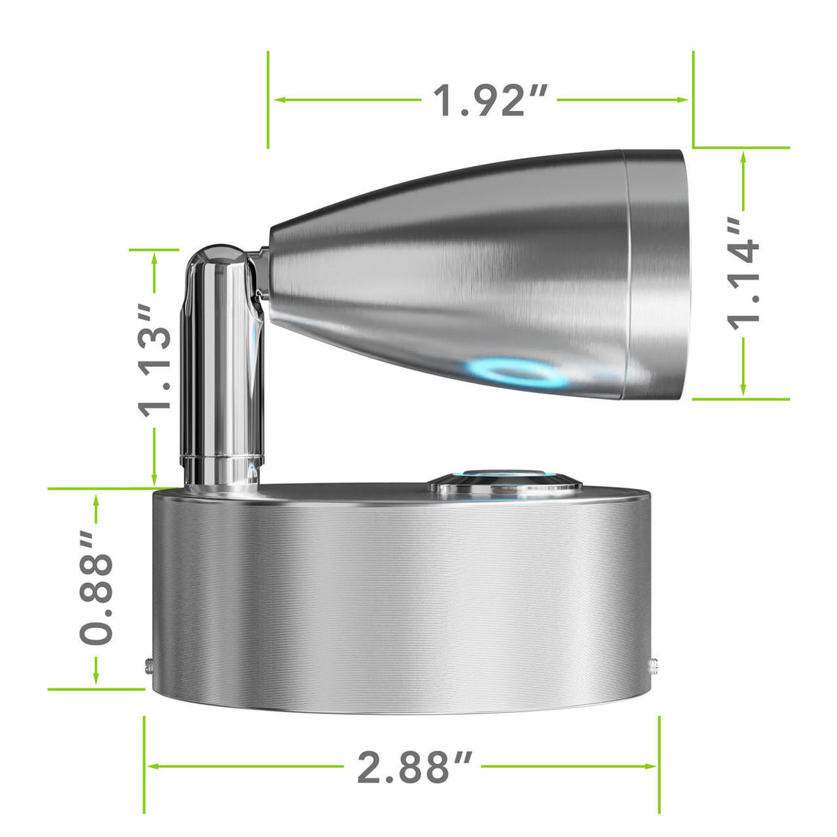 Leisure LED 12V RV Interior Reading Light with Touch Activated Dimming Settings/Multi-Color Modes