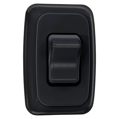  Leisure LED Contemporary Single SPST On-Off Switch with Bezel, 12-Volt, for RV, Trailer, Camper 